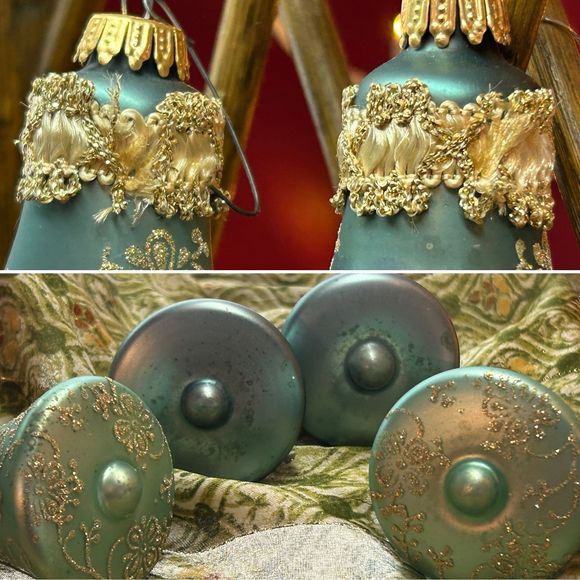 Lot of 27 Vintage Glass Ornament Bundle - Picture 12 of 12